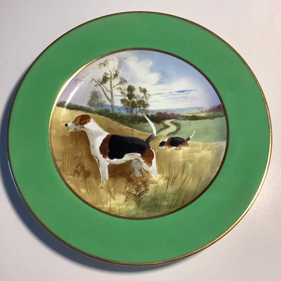 Rare Tiffany & Co. Lionel Edwards Porcelain Plates - Picture 2 of 12